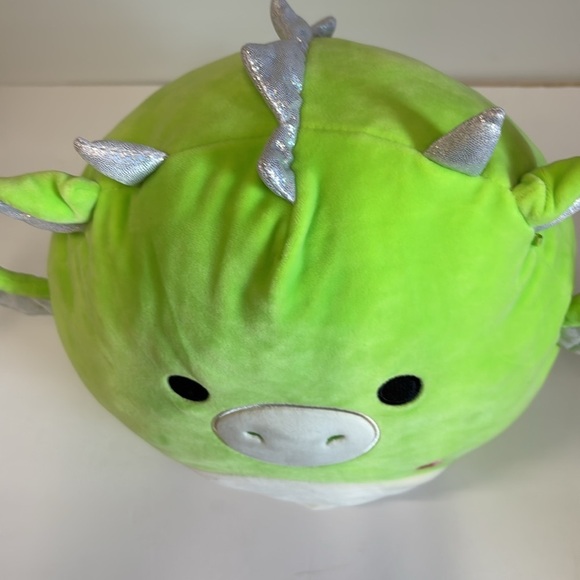 Squishmallows Desmond Dragon Lime Green Plush - Picture 2 of 6